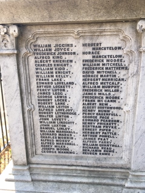 St. Michael's and All Angels War Memorial