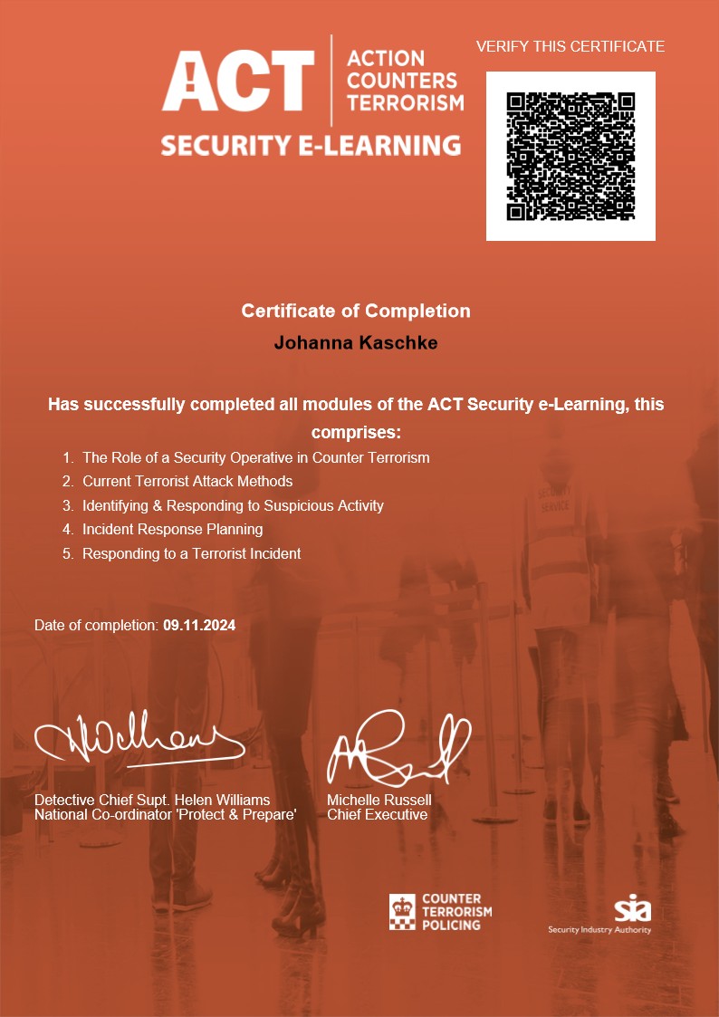 act_security_elearning_certificate-Jkaschke_1 – Tower Hamlets Crime Watch