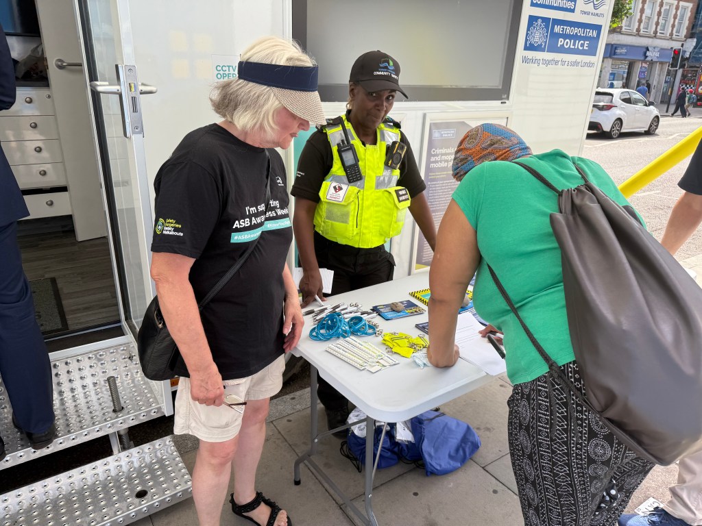 ASB Awareness week stalls