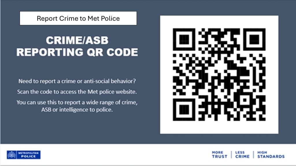 non active crime reports when the offender is not in the area 
